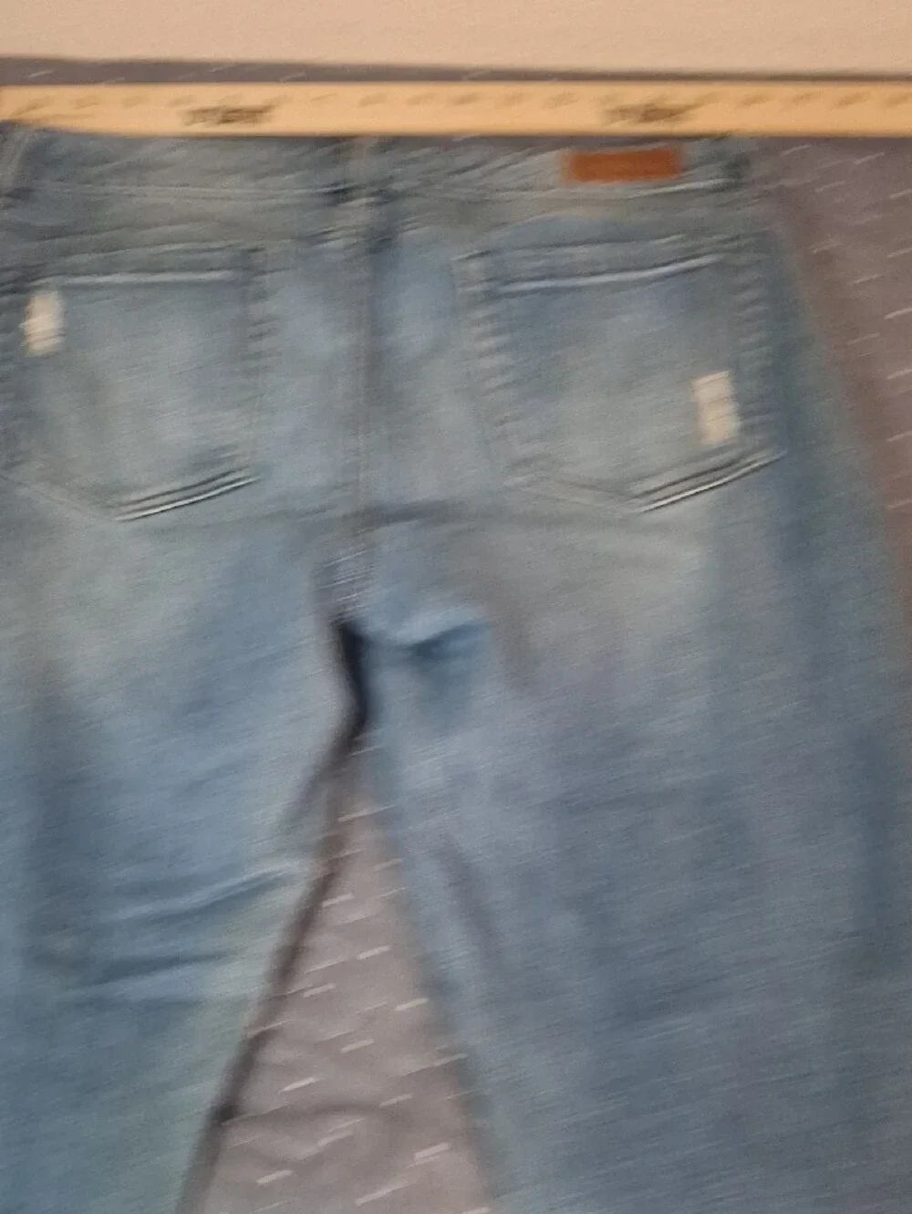 Michael Kors Cropped Skinny Blue Denim Jeans size 6
